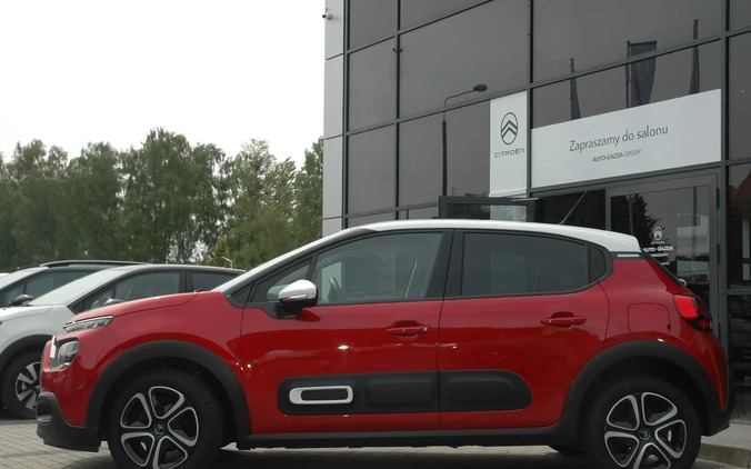 Citroen C3 cena 69900 przebieg: 33000, rok produkcji 2022 z Rychwał małe 56